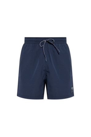 水着 MOOSE KNUCKLES Men Swim Pants M15MR756 292 Black Moose Knuckles Swim shorts | Men's Clothing | Vitkac